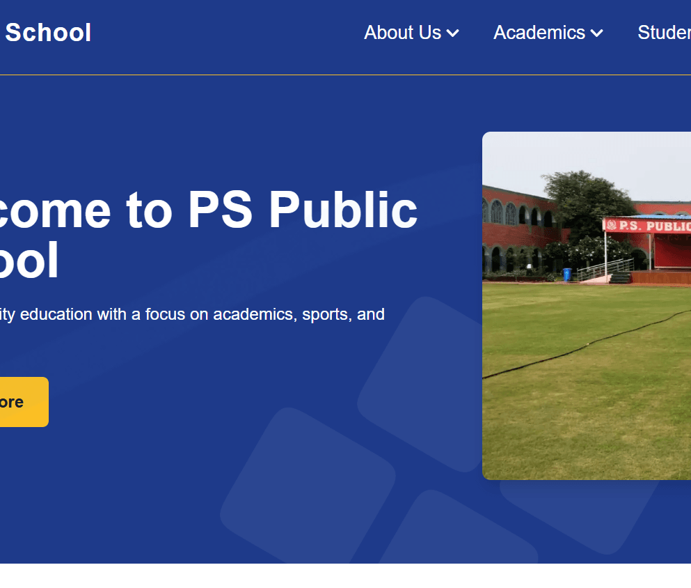 School Web + Custom Software